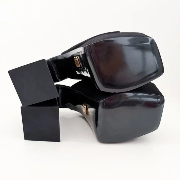 Brandon Blackwood Harlo Mule Platform Sandal - Picture 11 of 16